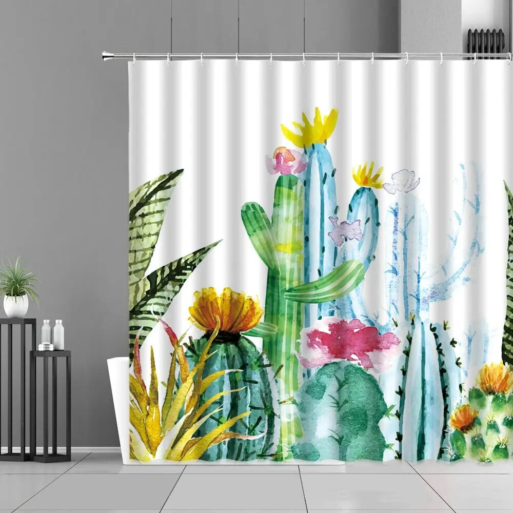 Cactus Meadow Shower Curtain NCU0DDK2355