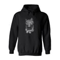 thumbnail image 1 of Interesting Cat Hoodie Men -Image by Shutterstock, Male XX-Large, 1 of 4