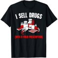 thumbnail image 1 of Interesting Drug Design Pharmacist Men Women Pharmacy Technician T-shirt Gift Black, 1 of 4