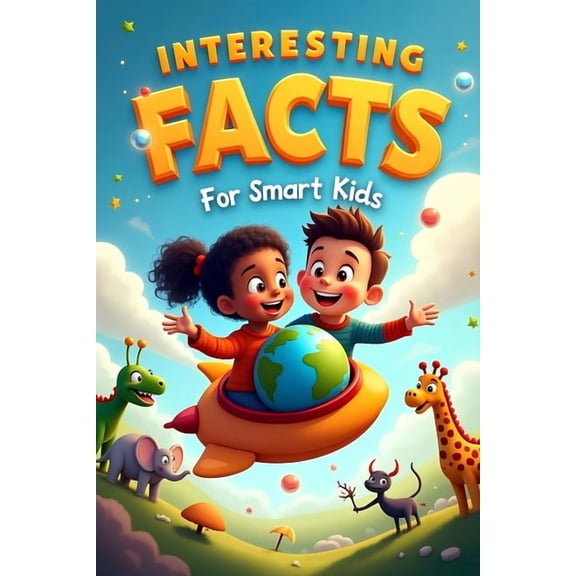 Interesting Facts For Smart Kids: 1324 Facts About the Universe, Animals, Geography and Everything!, (Paperback)