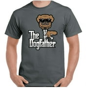 AINI LELL Interesting Funny THE DOG FATHER T-SHIRT, Mens Funny DOGFATHER Tee Top Father's Day Dad Daddy Pops