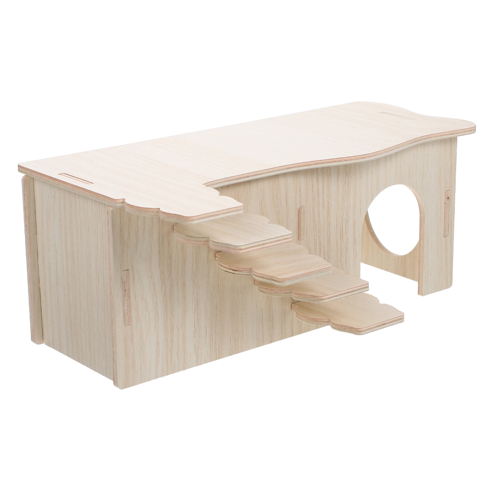 Picture Idea: Interesting Hamster Hiding House Wooden Hamster Hideout Decorative
