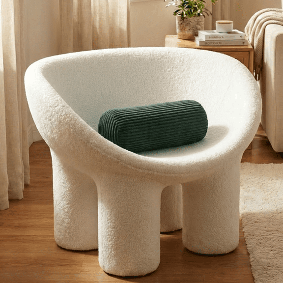 CHARRYARN Cuddle Pillow Bolster Pillow Corduroy Cylindrical Bed Pillow - Multifunctional Long Pillow- uitable for yoga,Lumbar and Neck Support Roll Pillow- Dark green(6"x14")