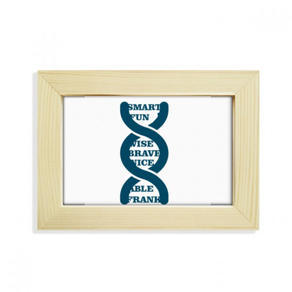 Interesting Quality Fun Genes Desktop Decorate Photo Frame Picture Art Painting 5x7 inch