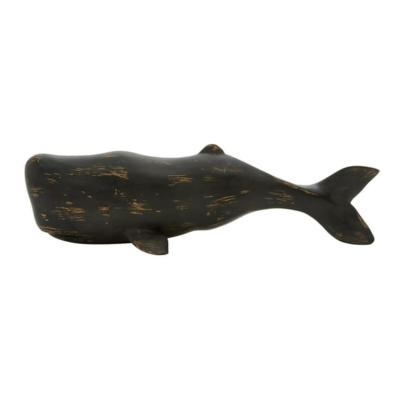 Interestingly Crafted Whale Wall Plaque