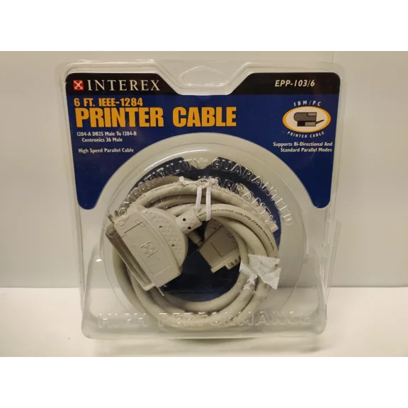 Interex Printer Cable - 1.8 M