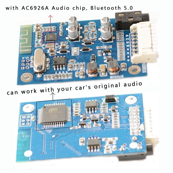 Interface Adapter Music Aux Module with Mic for Honda Accord