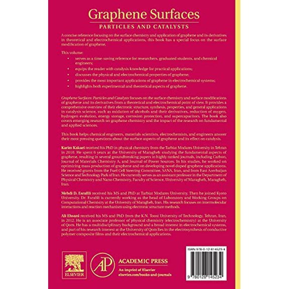 Pre-Owned Interface Science and Technology Graphene Surfaces: Particles and Catalysts Volume 27, Book 27, (Paperback)