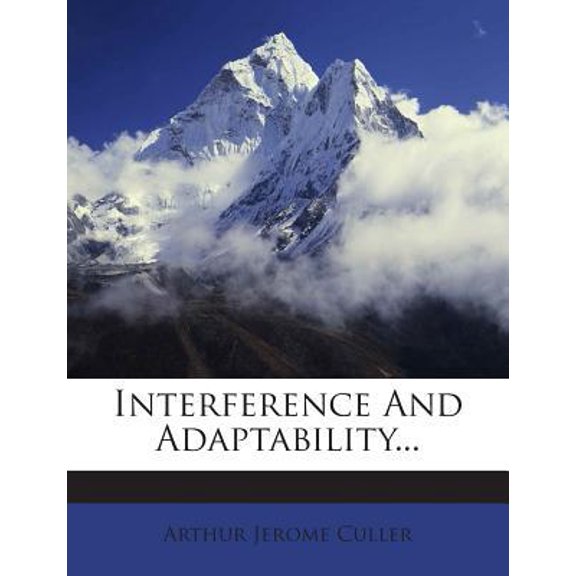 Interference and Adaptability... Paperback
