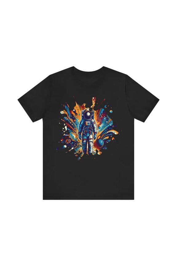 Intergalactic Explorer Unveiling the Cosmos - Jersey Short Sleeve Tee