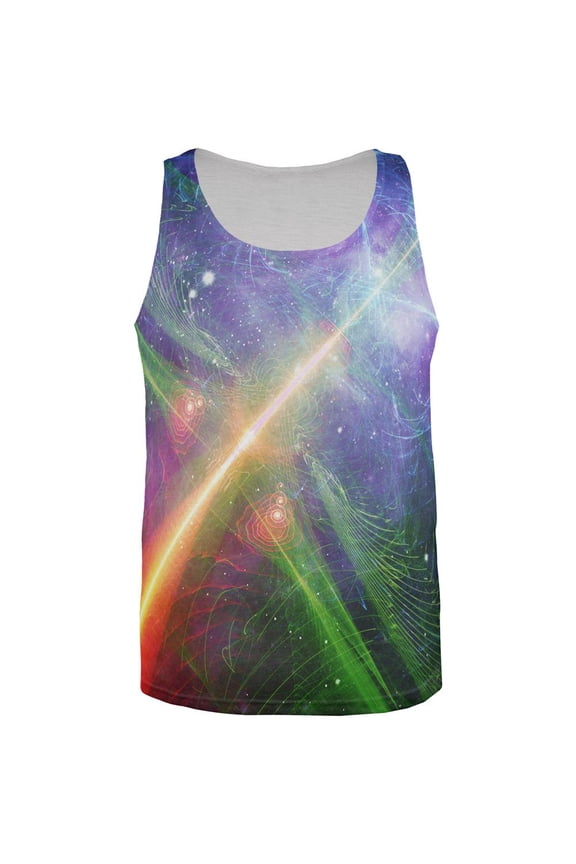 Intergalactic Rave Festival All Over Mens Tank Top Multi MD