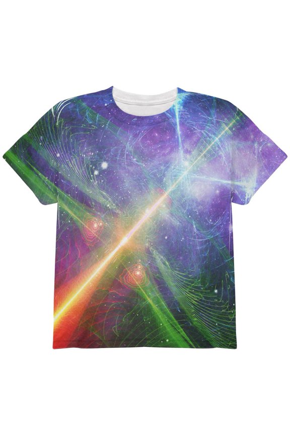 Intergalactic Rave Festival All Over Youth T Shirt Multi YLG