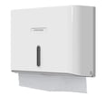 thumbnail image 1 of Interhasa Wall-Mounted Paper Towel Dispenser for Multi-Fold Tissues,Home & Commercial Use, White, 1 of 8
