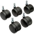 thumbnail image 1 of Global Industrial RP2025 Interion 60 mm Casters - Black - 5 Per Set, 1 of 1