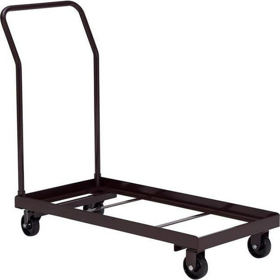 National Public Seating 277435 Interion Chair Cart for Folding Chairs with Horizontal Stack - 36 Chair