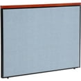 thumbnail image 1 of Interion Deluxe Office Partition Panel, Blue - 60.25 x 43.5 in., 1 of 1