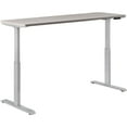 thumbnail image 1 of Interion Electric Height Adjustable Table with Gray Base, Gray - 72 x 30 in., 1 of 1