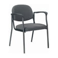 thumbnail image 1 of Interion Fabric Guest Chair With Arms Gray, 1 of 1