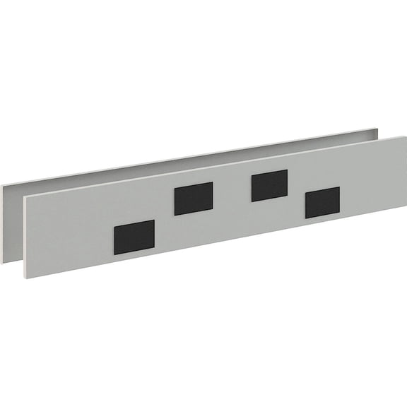 Interion Modular Partition Raceway Power Kit with Data For Baseline Raceway, 30"W