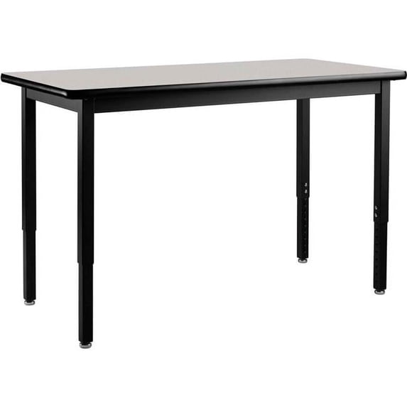 Interion Utility Table - Gray Nebula - 48 x 24 in.