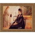 thumbnail image 1 of Interior 23x20 Gold Ornate Wood Framed Canvas Art by Morisot, Berthe, 1 of 2