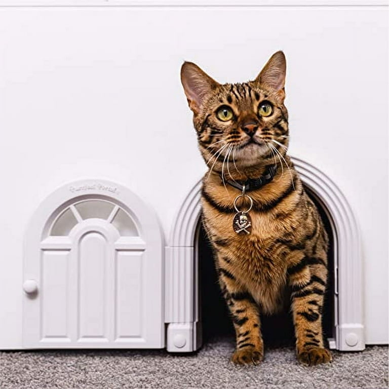 Cat door for inside clearance door
