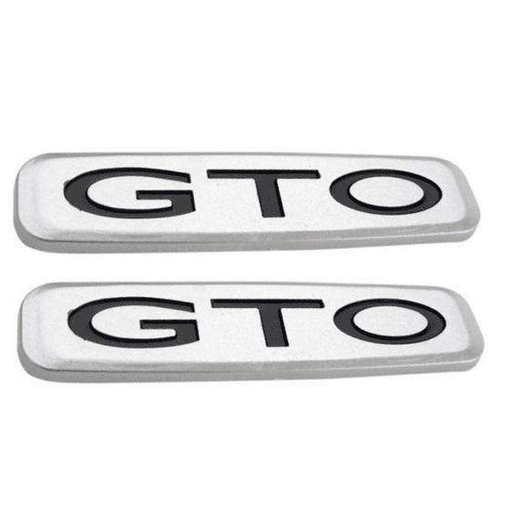 Interior Chrome Door Panel Emblem Set 2004-2006 Pontiac GTO Models
