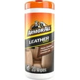 thumbnail image 1 of Interior Cleaner Car Leather Wipes by , For Cleaning Cars, Trucks and Motorcycles, 20 Count, 1 of 3