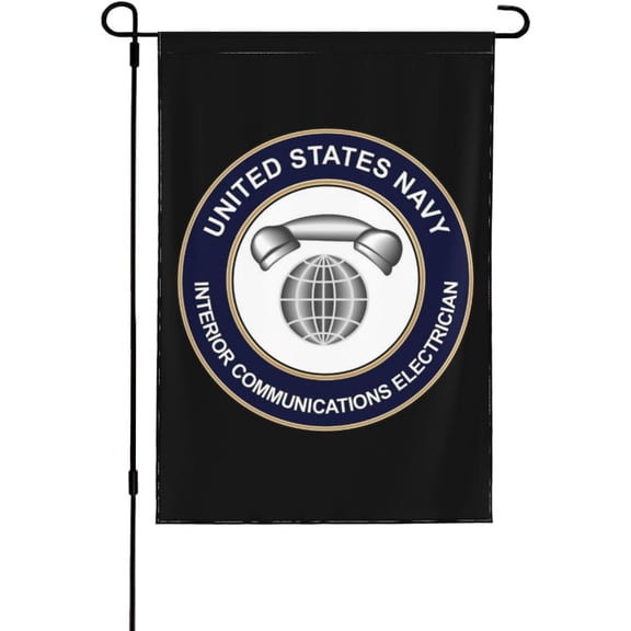 Interior Communications Electrician Banner Outdoor Flags Garden Flag Yard Flag 28x40in