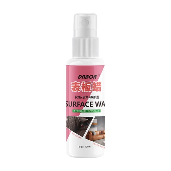 Interior Dashboard Refurbishment Agent 300ml Car Plastic Wax Coating Instrument Panel Polishing Auto Interior Repair Restore Gloss Texture Long Lasting Easy Use Durable