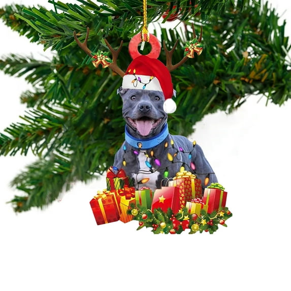 Interior Decoration Pendant Dog Acrylic Plane Pendant Household Holiday Decoration Tag/ Christmas Decoration Pendant A