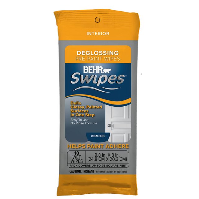 Interior Deglossing PrePaint Wipes (10Pack)
