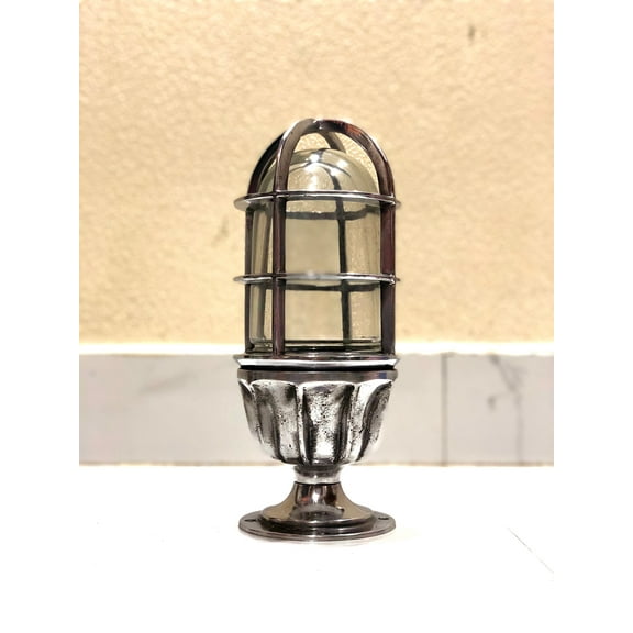 Interior Design Nautical Solid Aluminum Metal Passageway Bulkhead Ceiling Lamp Fixture