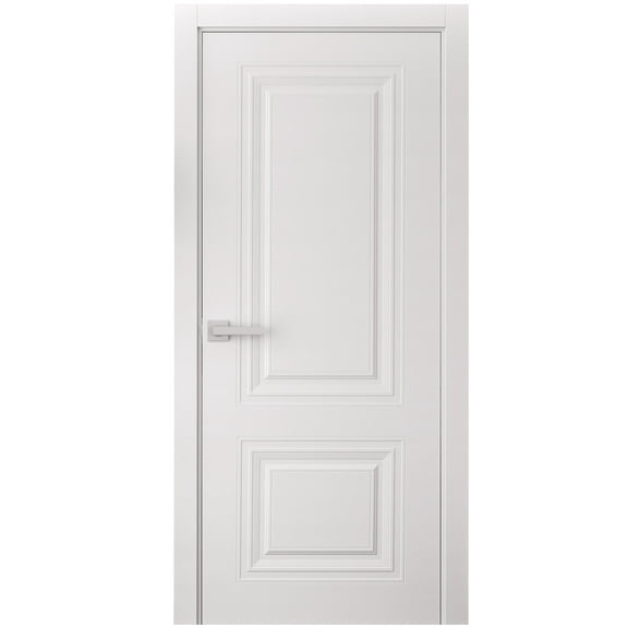 Interior Door 24 x 84 inches | SELECT 2779 White | Single Regular Panel Frame Handle | Bathroom Bedroom Doors