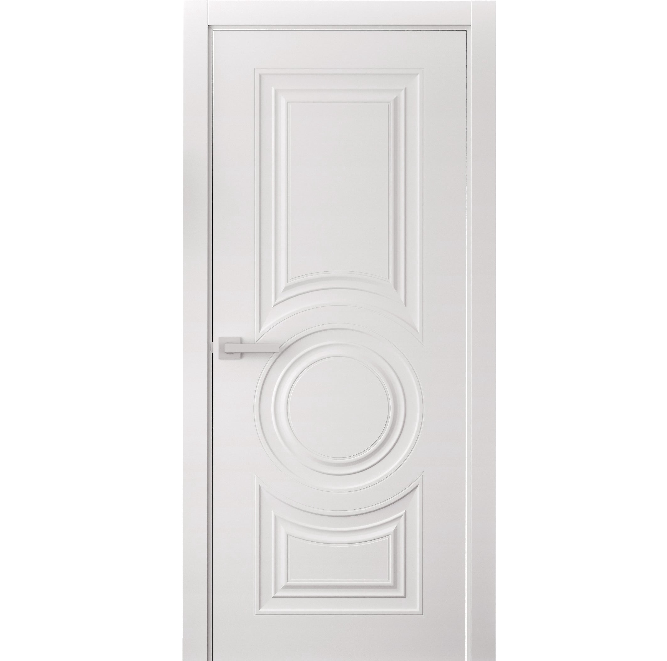 Interior Door 30 x 80 inches | SELECT 1089 White | Single Regular Panel Frame Handle | Bathroom Bedroom Doors