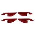 thumbnail image 1 of Interior Door Handle Bowl Cover Trim for Toyota Camry 2018-2022 Red ABS 4 Pcs, 1 of 6