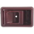 thumbnail image 1 of Interior Door Handle Compatible with 1983-1992 Toyota Corolla Front, Driver Side AE80 Chassis Red, 1 of 3