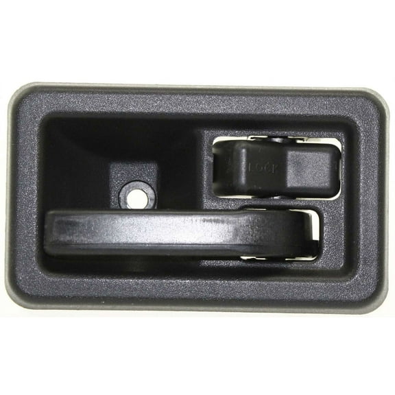 Interior Door Handle Compatible with 1991-1995, 1997-2004 Jeep Wrangler Front, Right Passenger Black