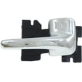 thumbnail image 1 of Interior Door Handle Compatible with 1995-1997 Lincoln Town Car Front or Rear, Passenger Side Chrome, 1 of 3