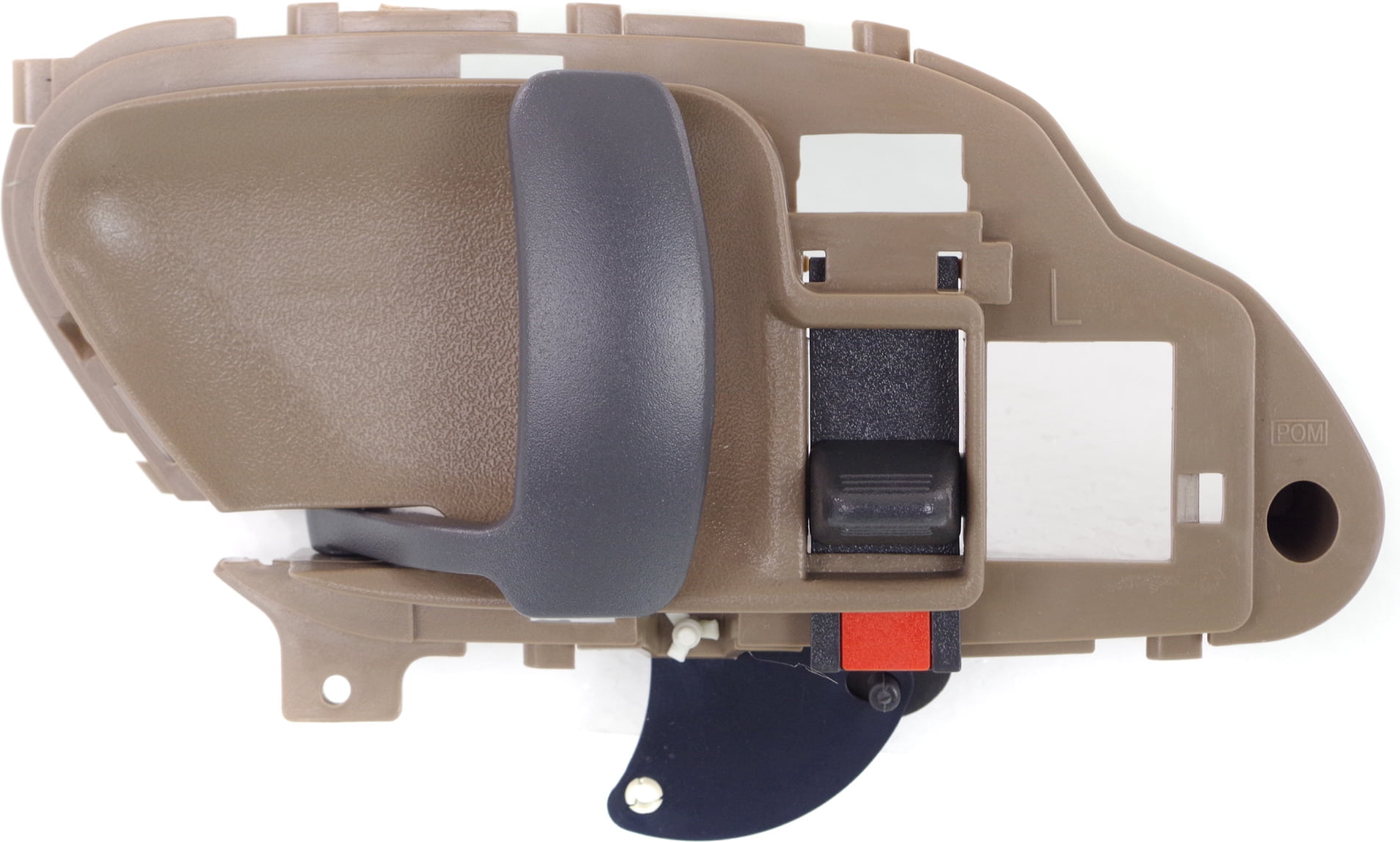 Interior Door Handle Compatible with 1995-1998 Chevrolet C1500 1999-2000 Cadillac Escalade Beige bezel with primed lever