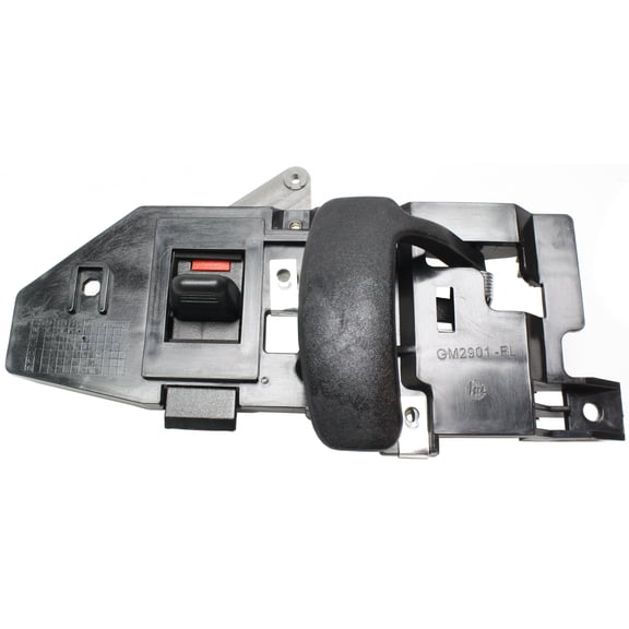 Interior Door Handle Compatible with 1996-2021 Chevrolet Express 3500 Front, Driver Side Black