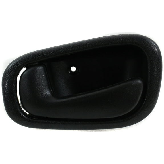 Interior Door Handle Compatible with 1998-2002 Toyota Corolla Chevrolet Prizm Front or Rear, Left Driver Black