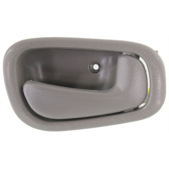 Interior Door Handle Compatible with 1998-2002 Toyota Corolla Chevrolet Prizm Front or Rear, Right Passenger Gray