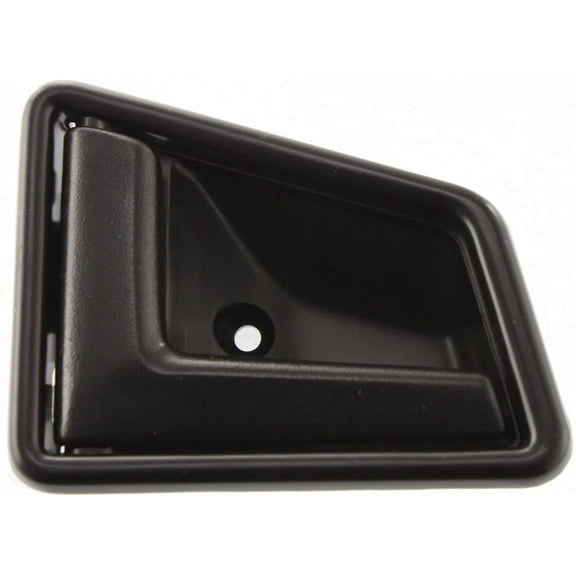 Interior Door Handle Compatible with 1998 Chevrolet Tracker Front, Driver Side 4-Door Textured Black