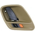 thumbnail image 1 of Interior Door Handle Compatible with 1999-2004 Jeep Grand Cherokee Front or Rear, Passenger Side Brown, 1 of 3