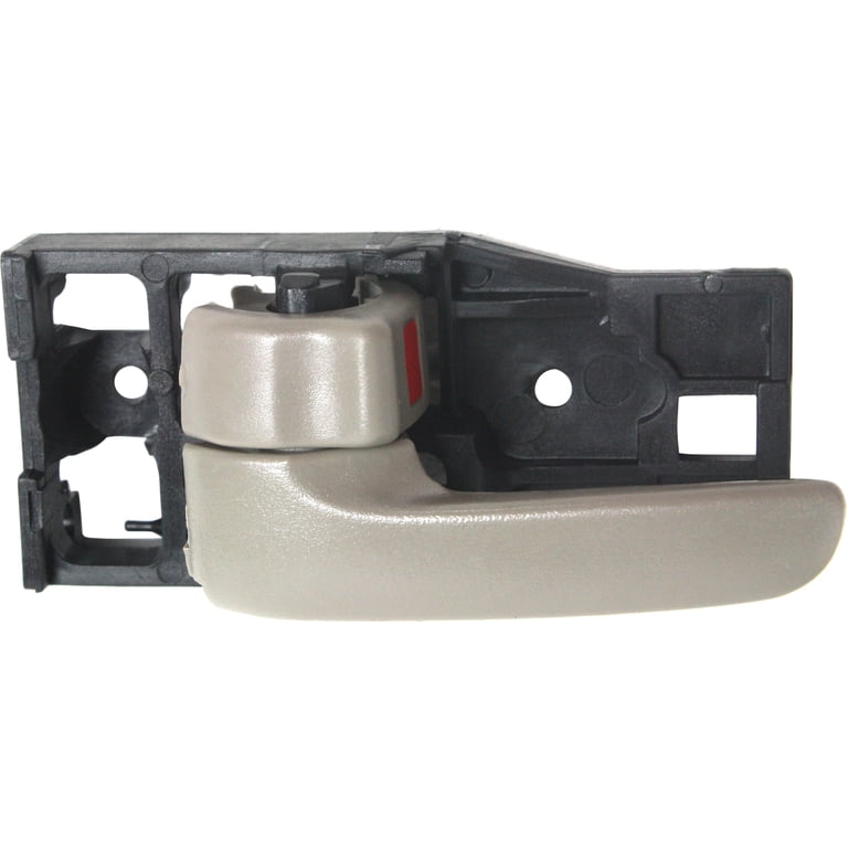 Pair Of Interior Door Handles For Toyota Tundra 2000-2006 - Front Left & Right, Gray With Bezel