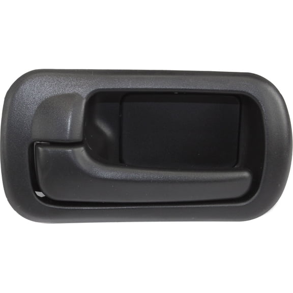 Interior Door Handle Compatible with 2001-2005 Honda Civic Rear, Driver Side Sedan Textured Black