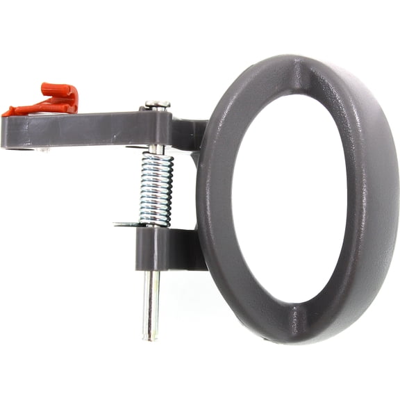 Interior Door Handle Compatible with 2002-2007 Jeep Liberty Front or Rear, Passenger Side Gray