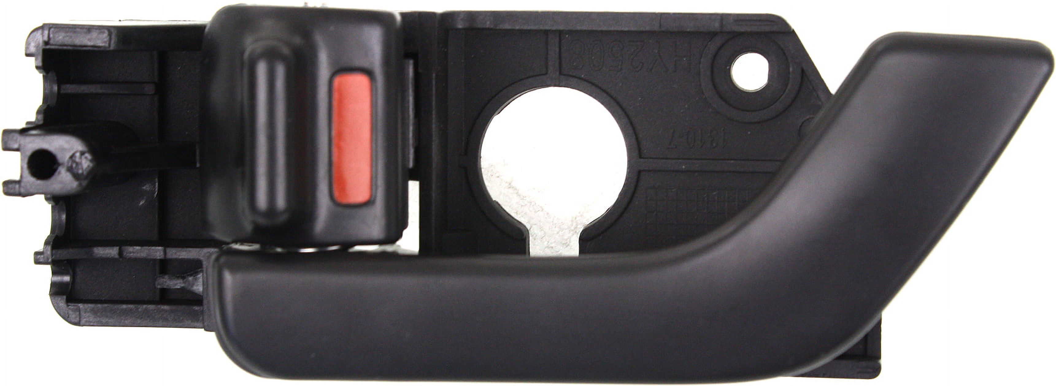 Front Driver Side Interior Door Handle For 2003-2008 Hyundai Tiburon - Black, Evan-Fischer 14906163