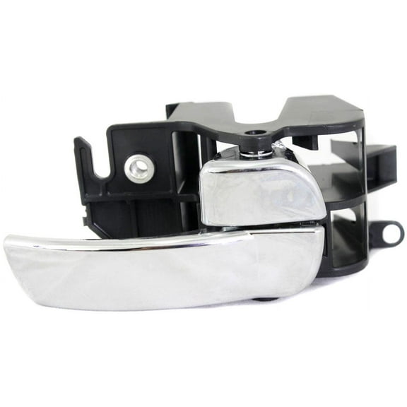 Interior Door Handle Compatible with 2005-2021 Nissan Frontier Front or Rear, Passenger Side Chrome